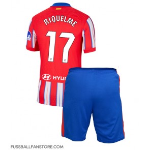 Atletico Madrid Rodrigo Riquelme #17 Replik Heimtrikot Kinder 2024-25 Kurzarm (+ Kurze Hosen)